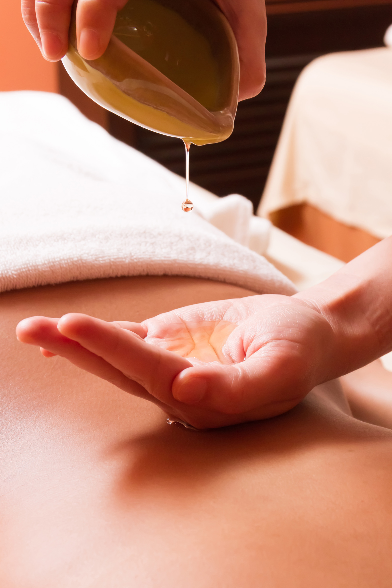 Wohltuendes Massageöl